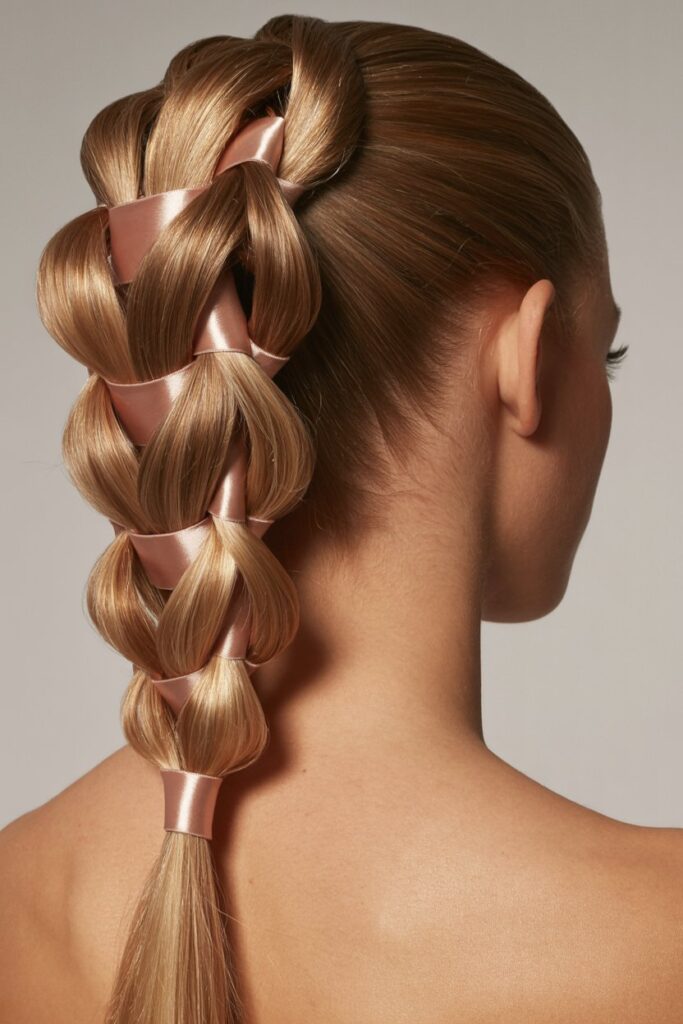 The Festive Braided Pony