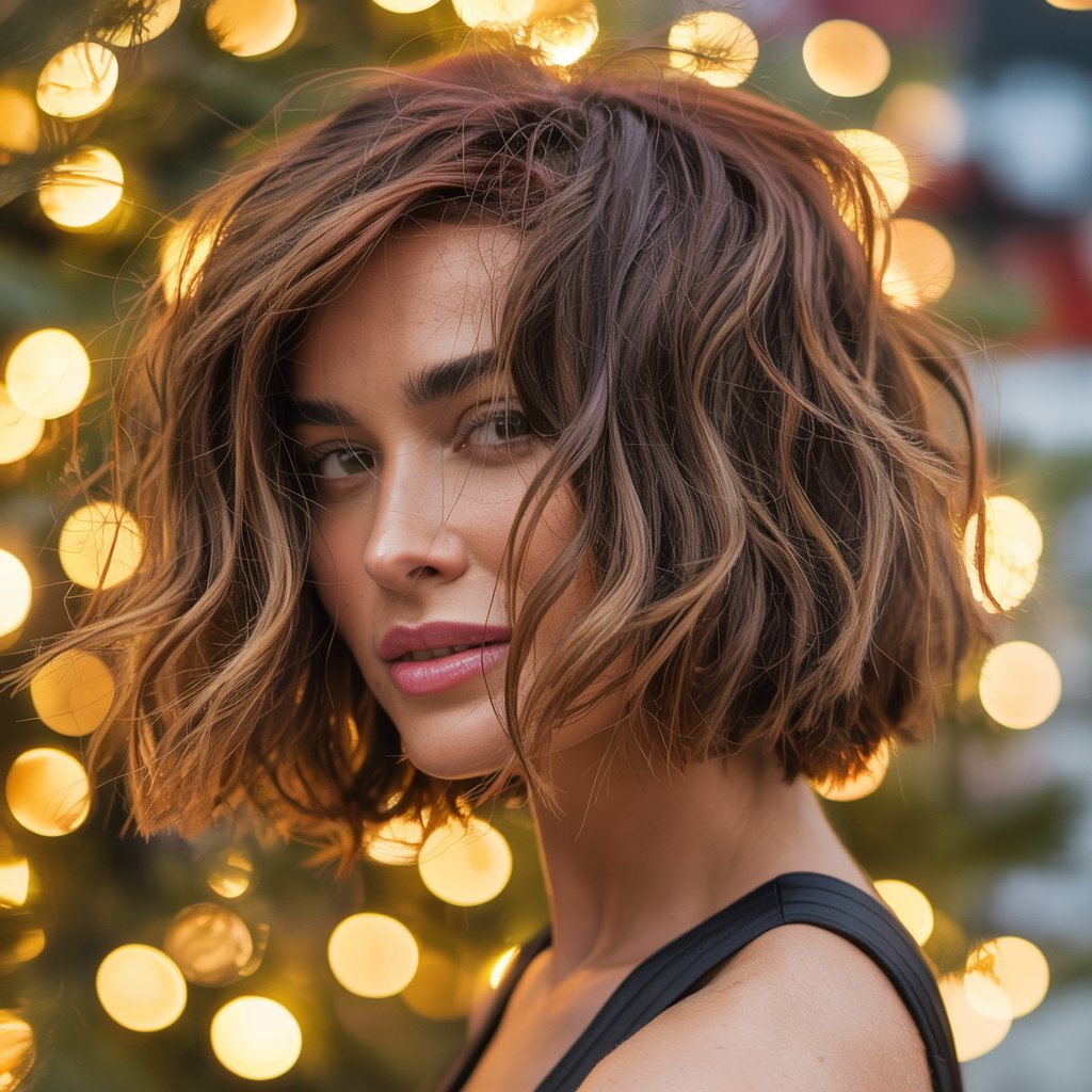 The Messy Textured Bob