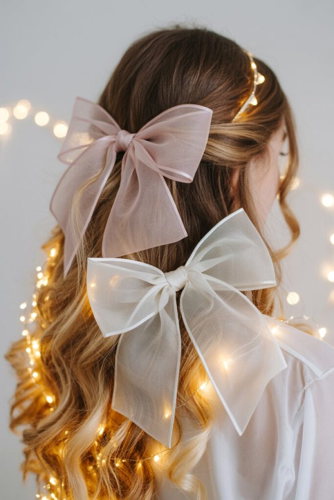 The Sheer Organza Bow