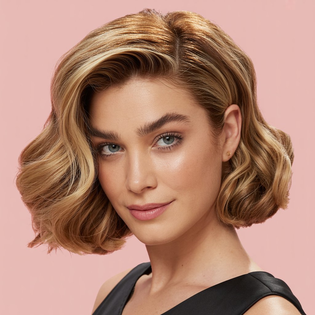 The Side-Parted Volume Queen