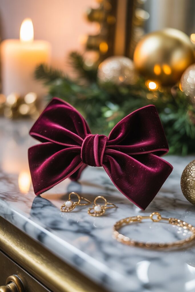 The Velvet Luxe Bow