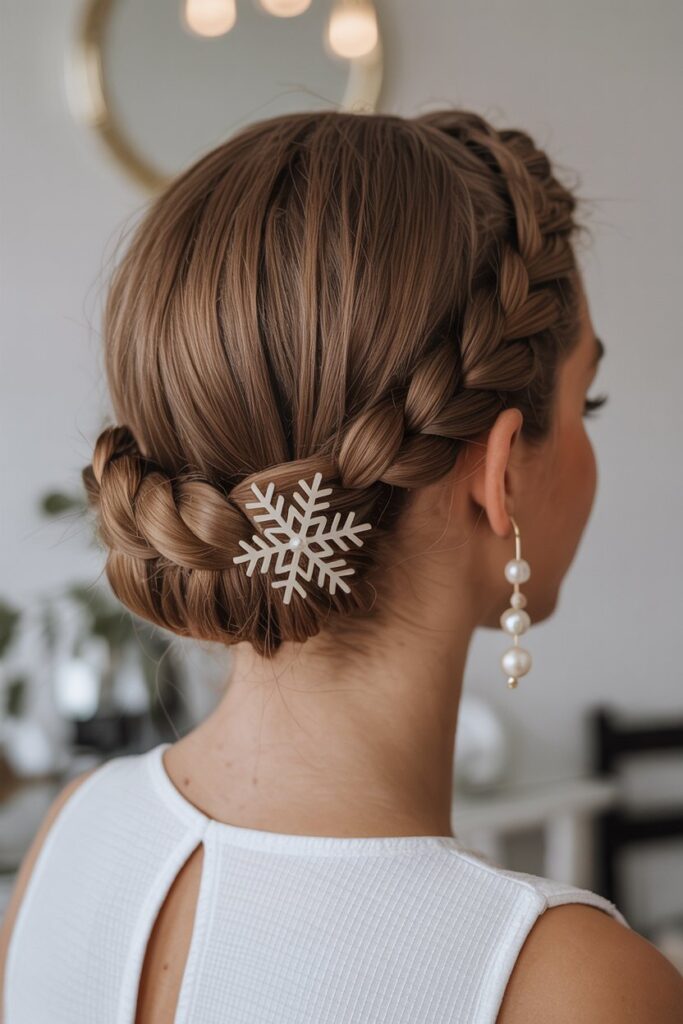 Twisted Halo Updo