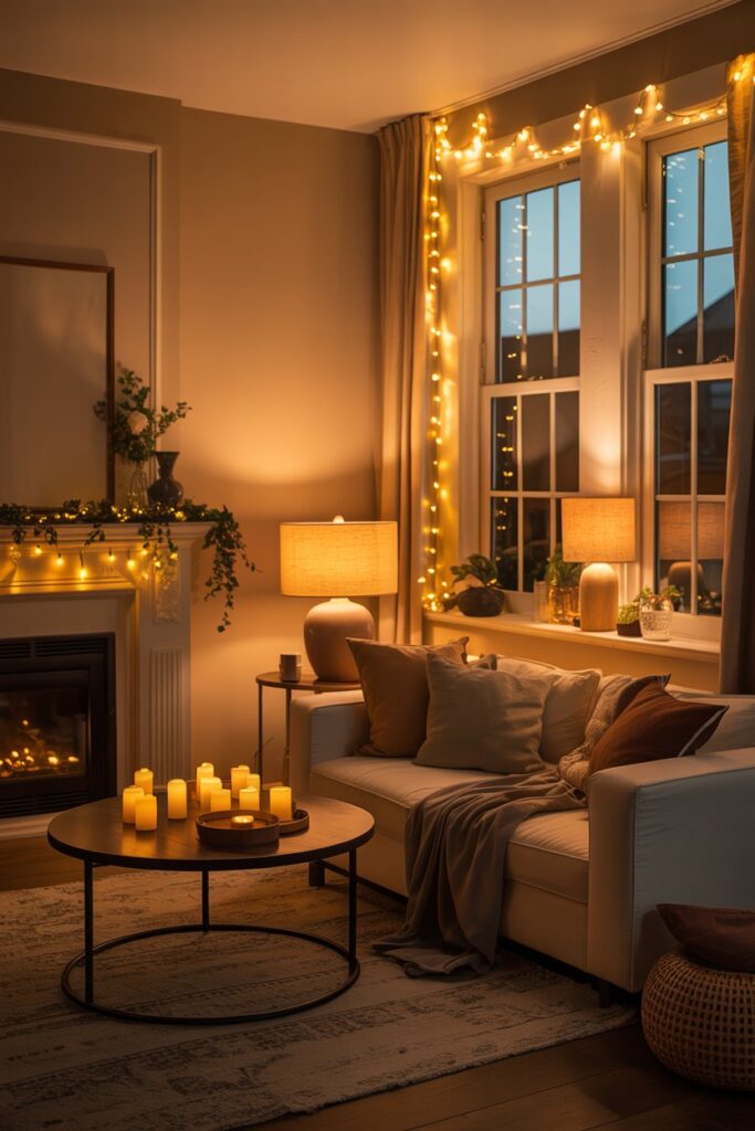 Warm Lighting to Set the Mood