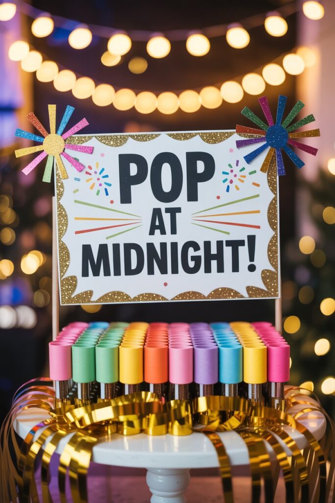 6. Confetti Popper Station