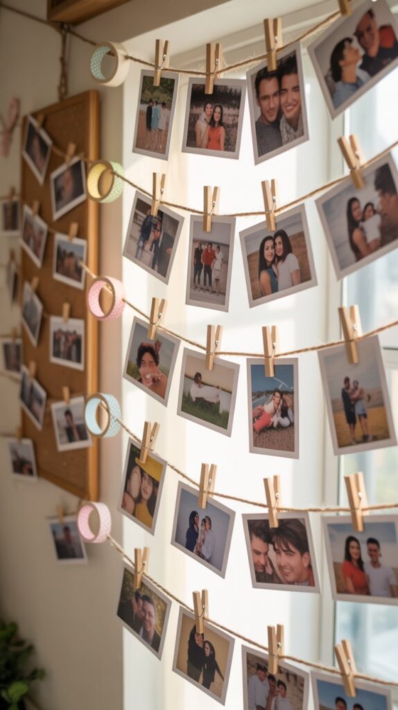 A DIY Photo Love Wall