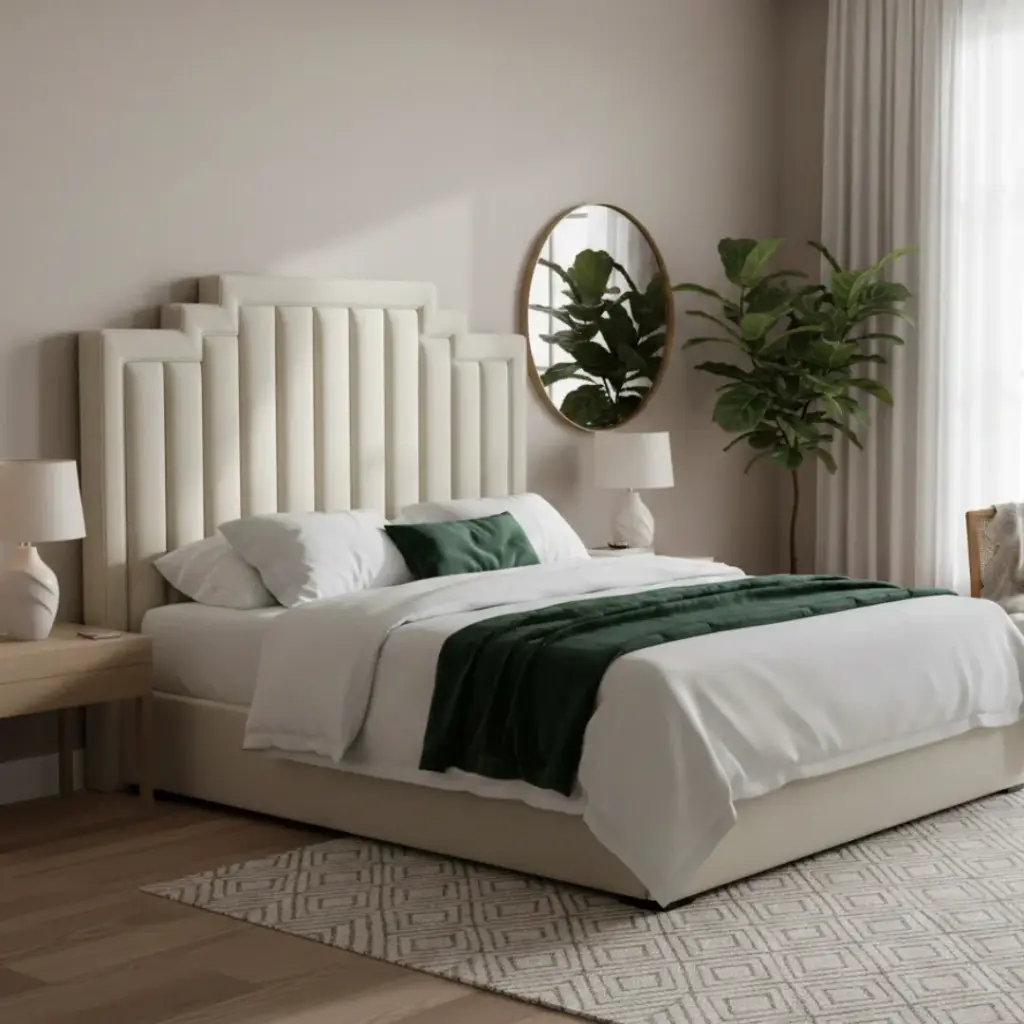 A Statement Headboard