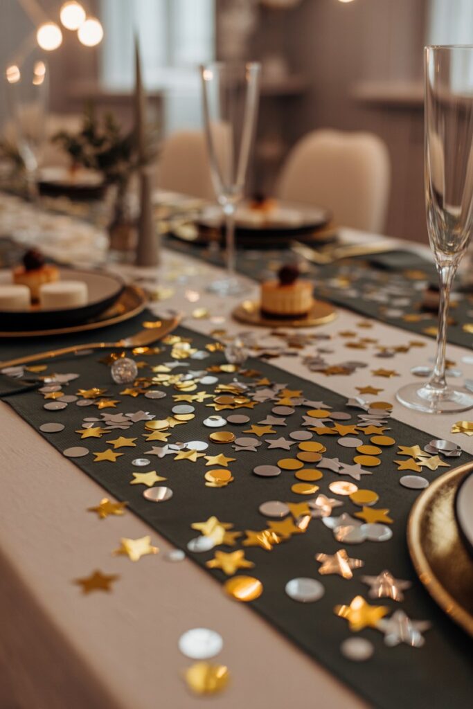 Budget-Friendly Confetti Table Spray