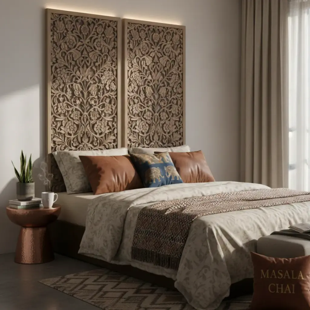 Carved Wooden Panels