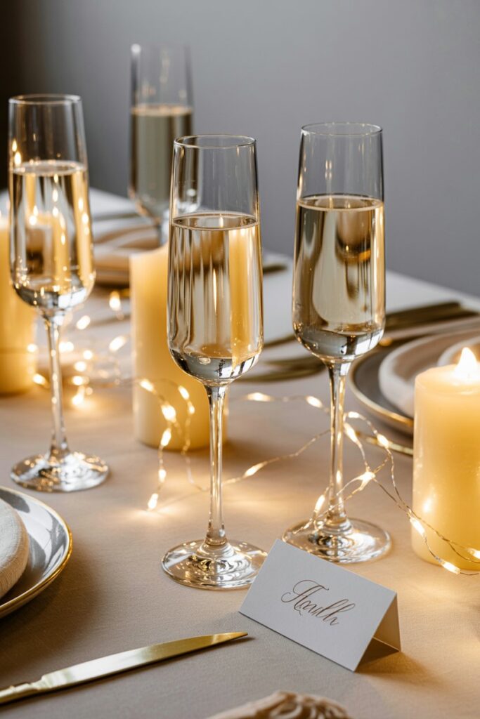 Classic Champagne & Elegant Soirée