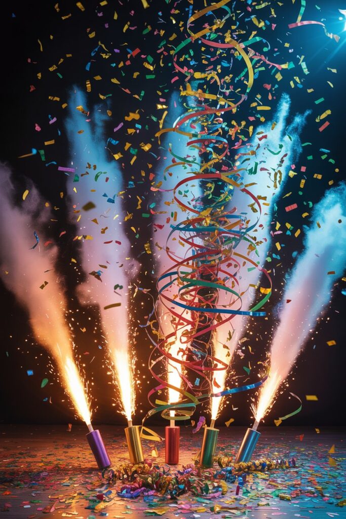 Confetti & Party Poppers