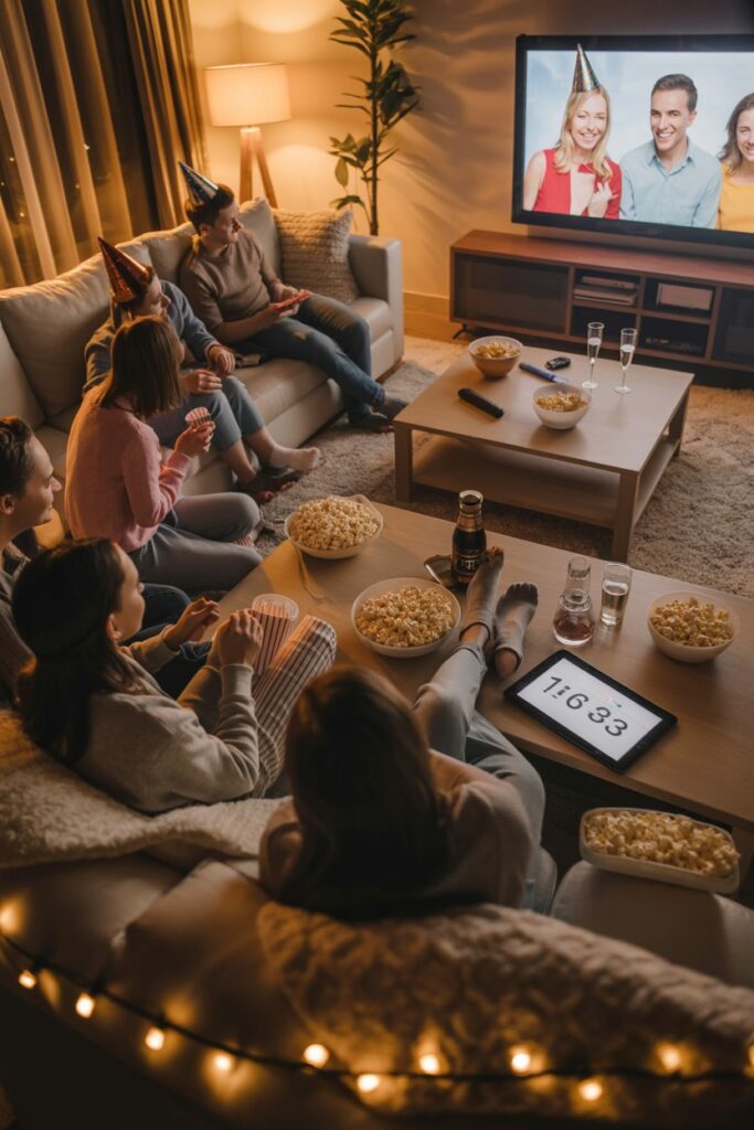 Cozy Movie Marathon Night