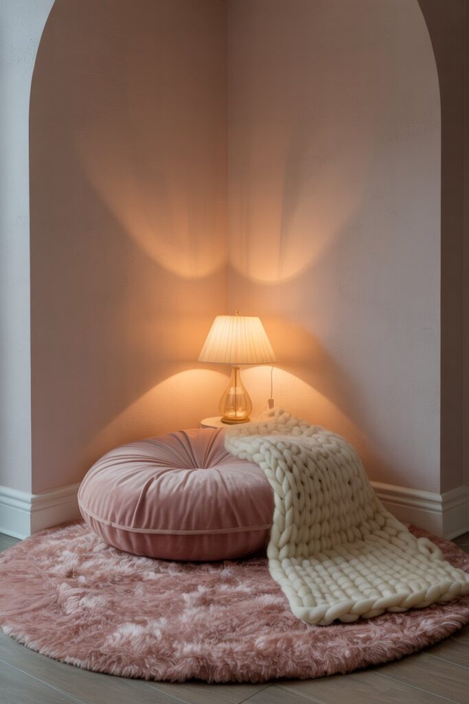 Cozy Pastel Lounge Corner