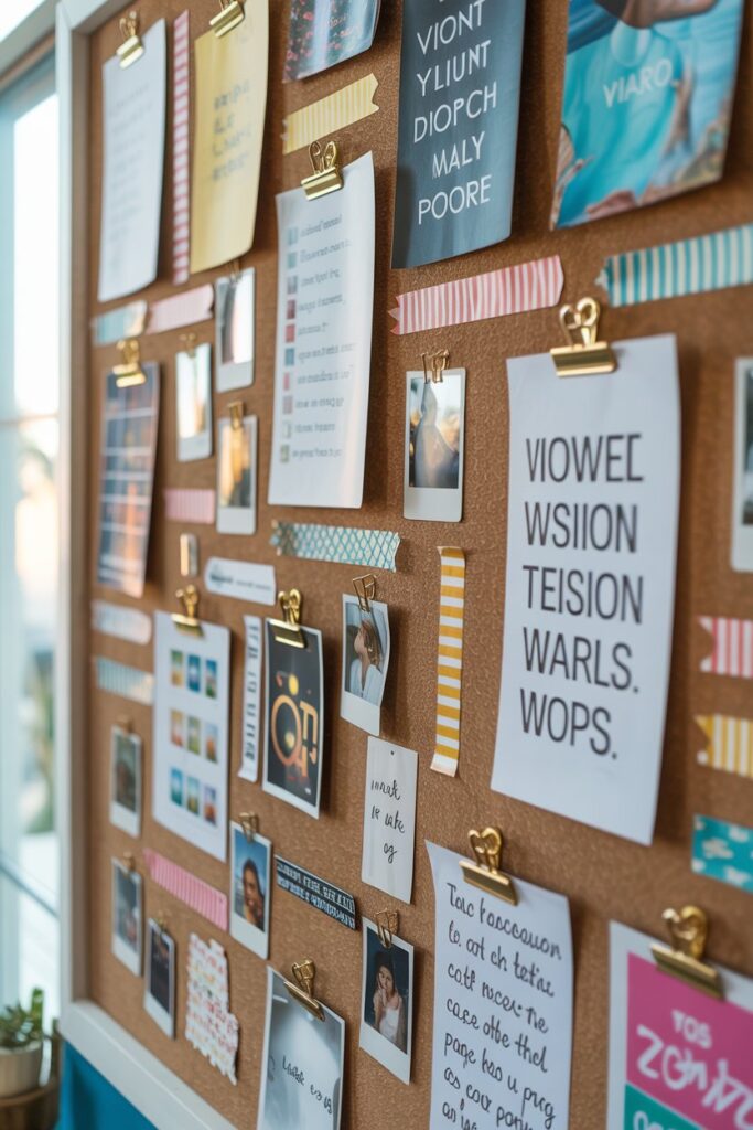 Create a Vision Board Wall