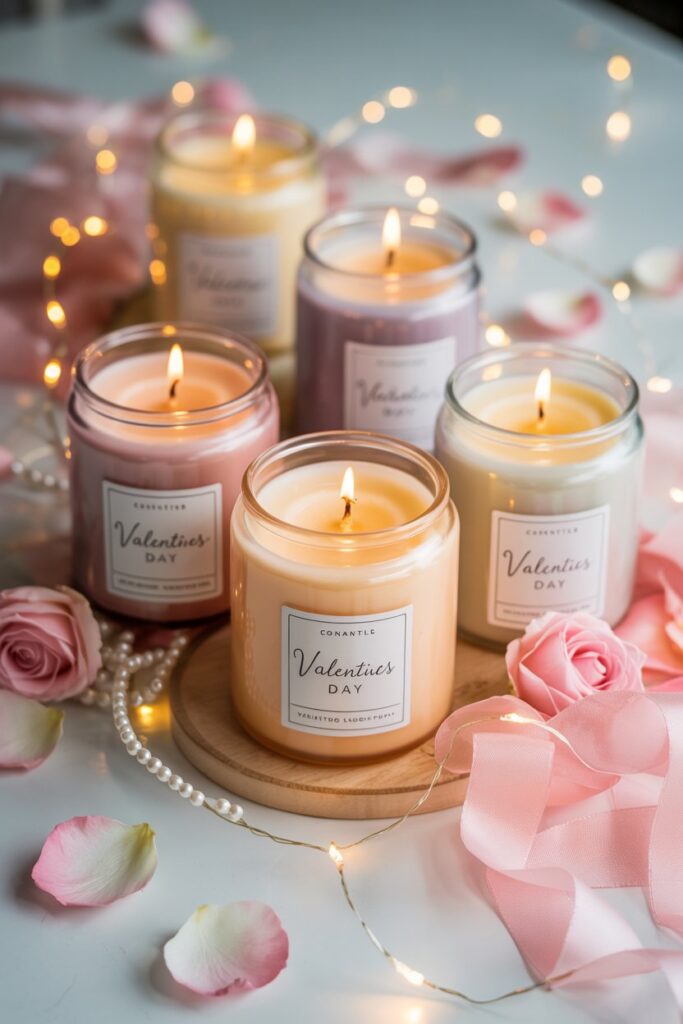 Cute Valentine’s Candles