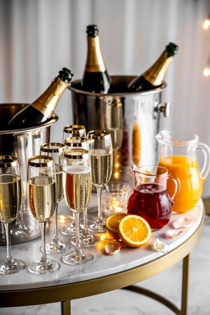 DIY Champagne Bar