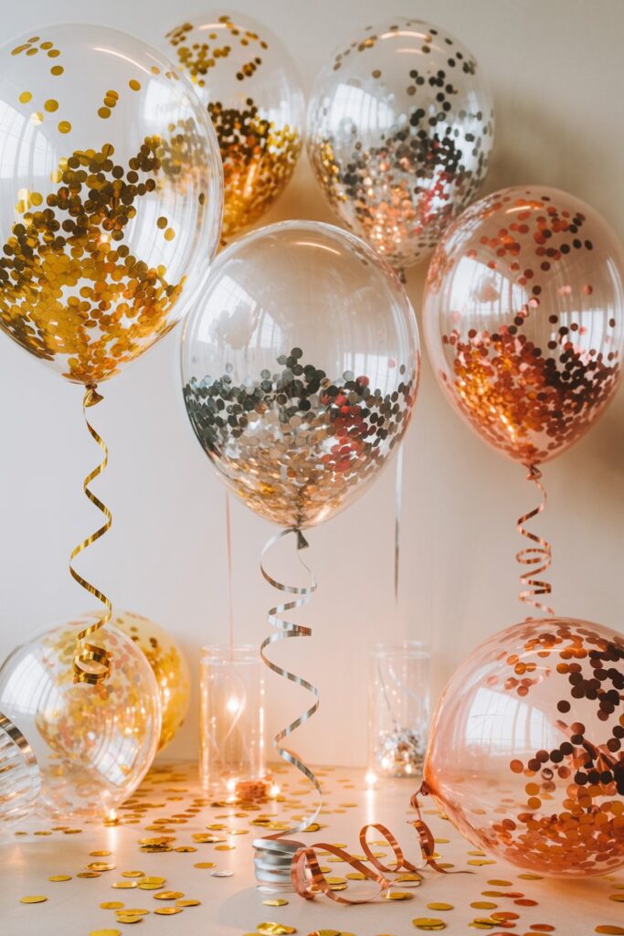 DIY Confetti Balloons