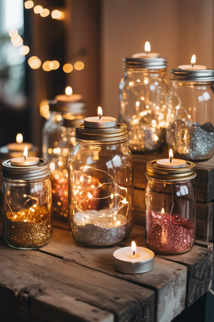 DIY Glitter Jars