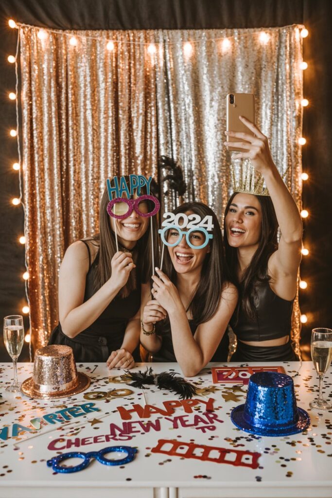 DIY Photo Booth Corner