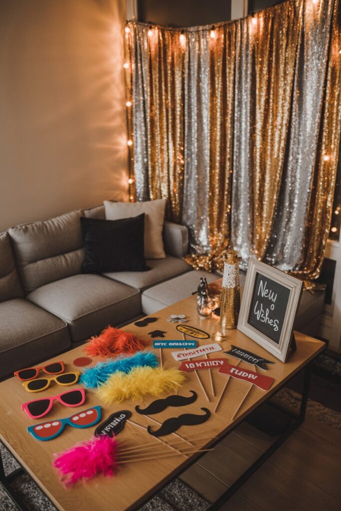 DIY Photo Booth Corner