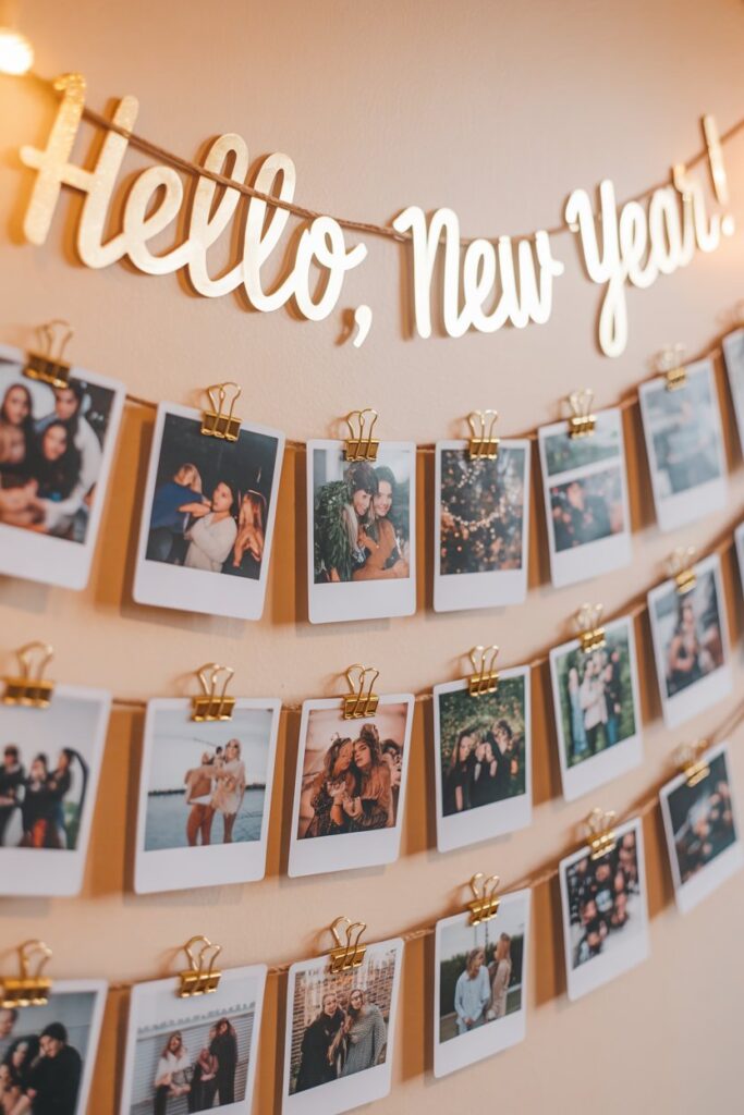 DIY Photo Wall