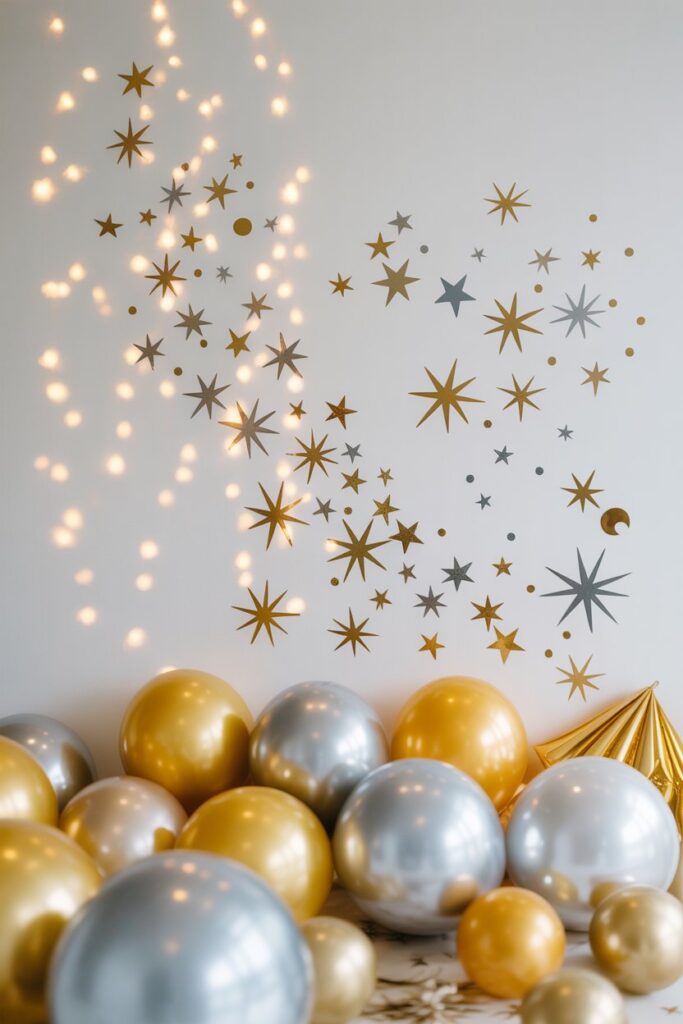 Glittery Wall Decals