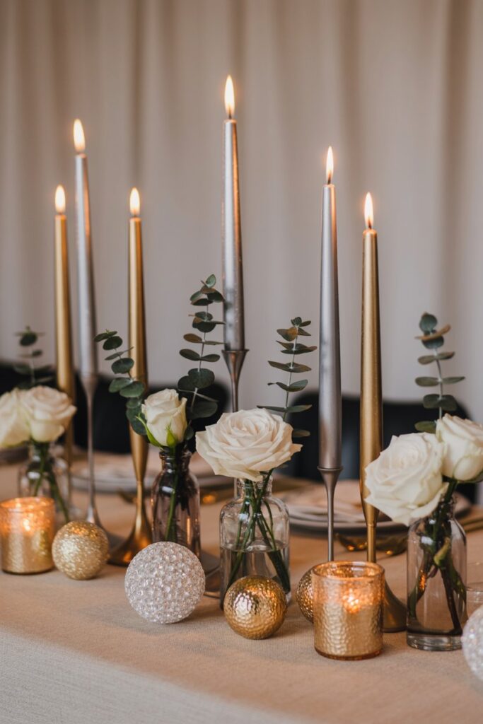 Glitzy Centerpieces