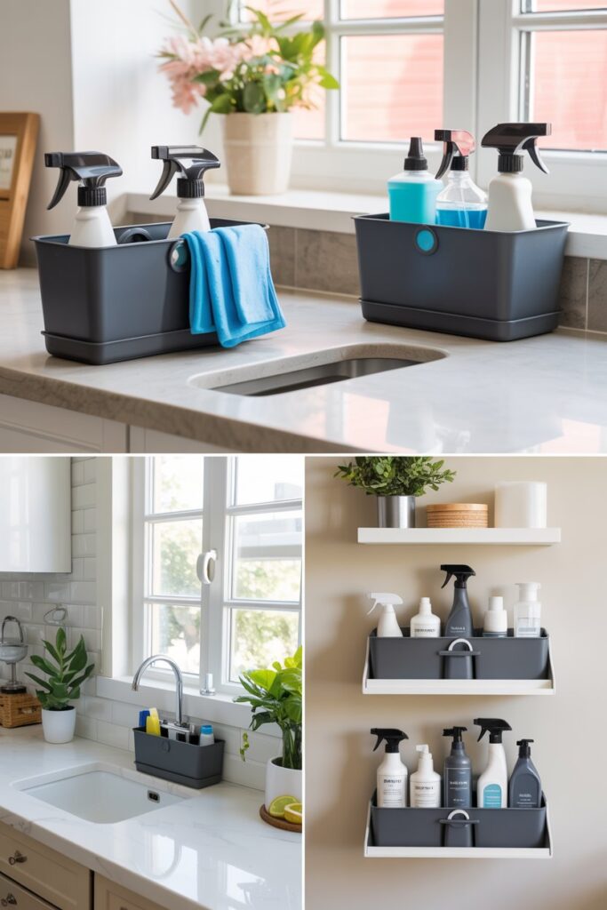 Keep Cleaning Supplies Nearby