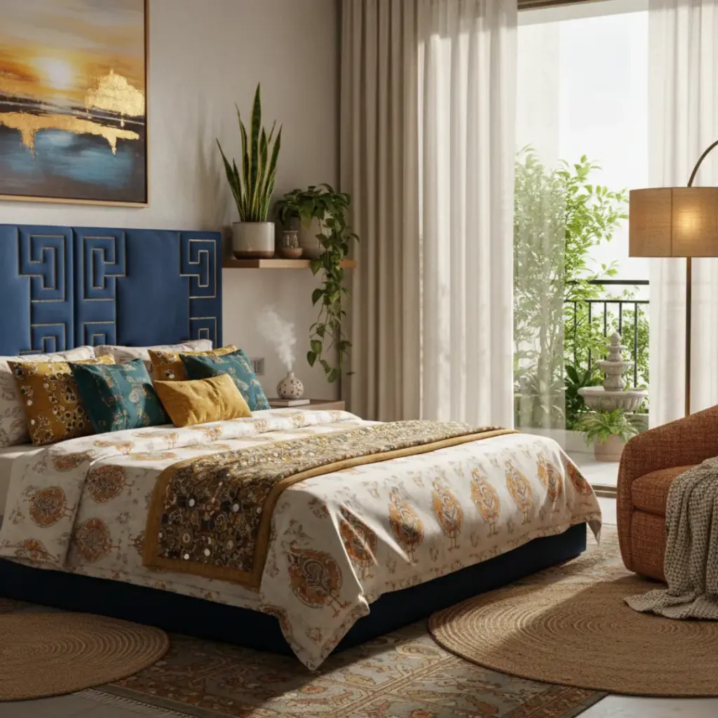 Krishna with Peacock Idol