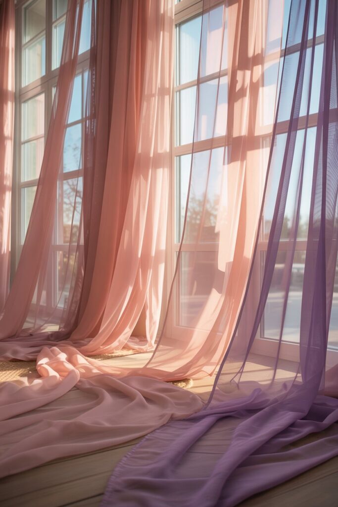 Layer Soft, Airy Curtains