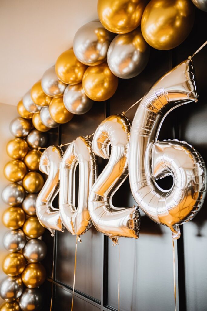 Metallic Balloons That Pop