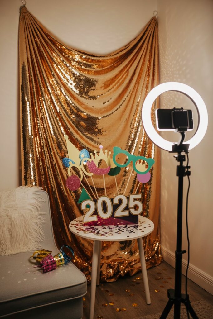 Mini Photo Booth Corner