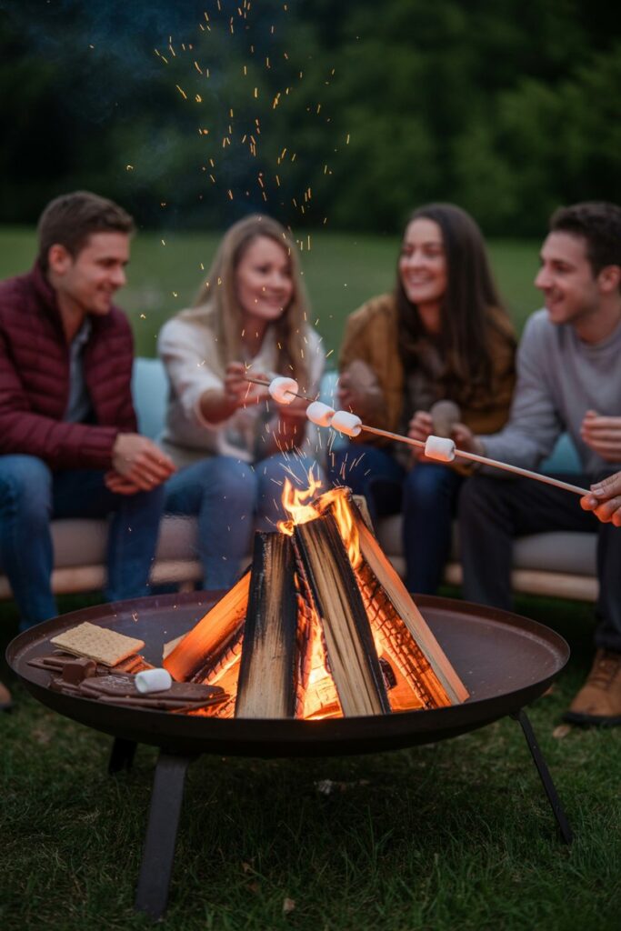 Outdoor Bonfire Hangout