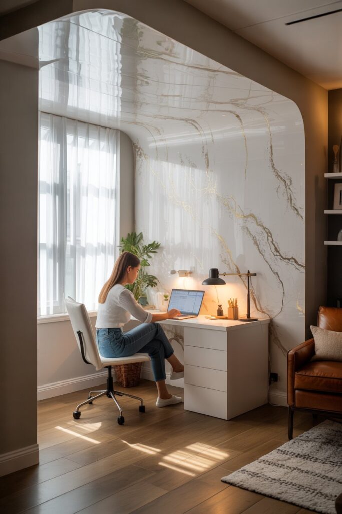 Peel-and-Stick Wallpaper