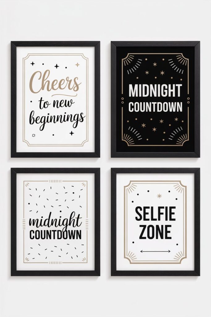 Printable Party Signs