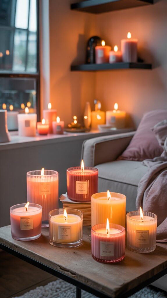 Romantic Scented Candles