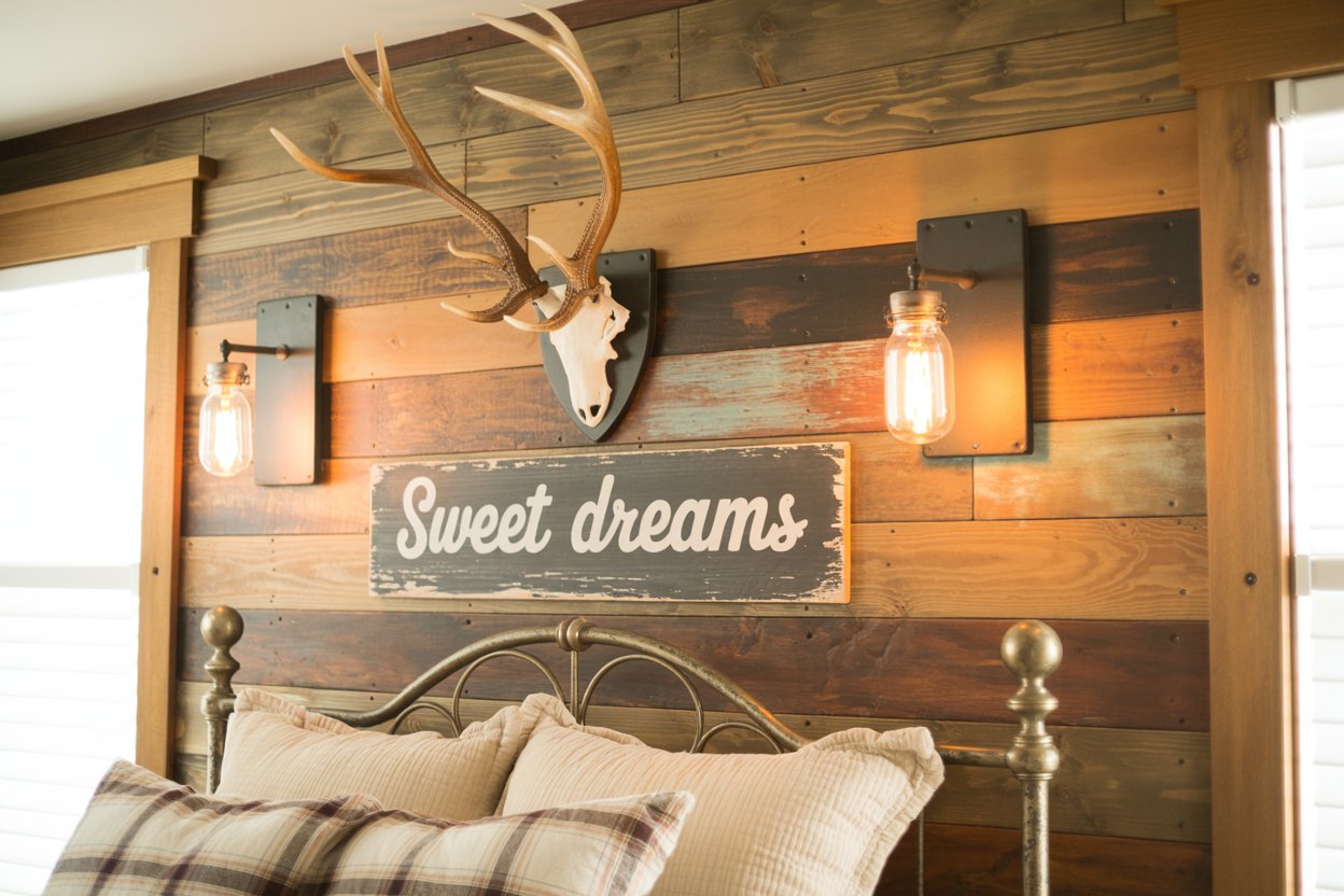 Rustic Bedroom Wall Decor