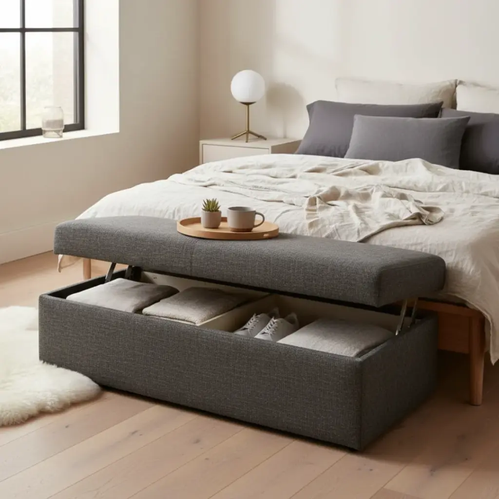 Secret Star: Storage Ottomans