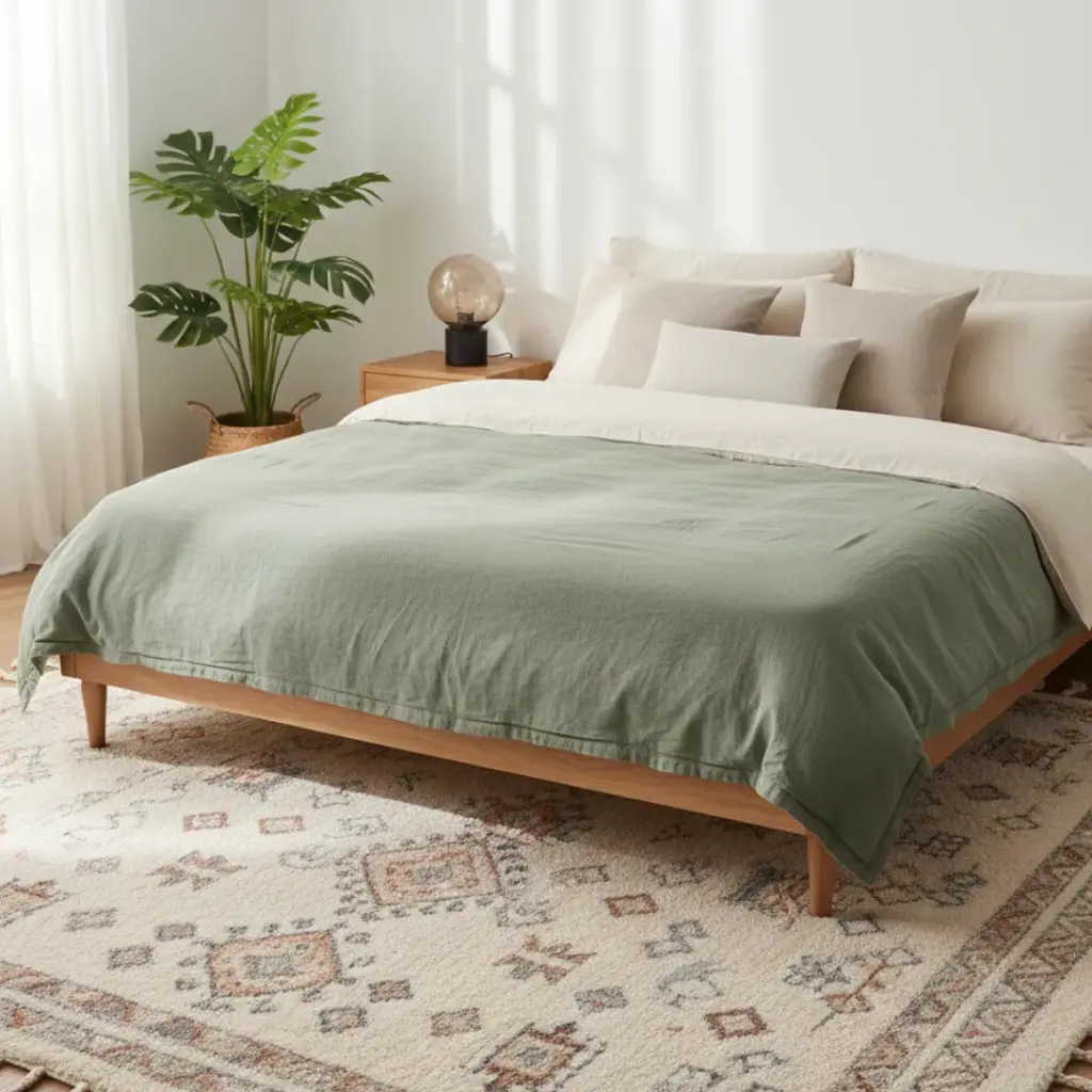 Texture with a Boho Area Rug