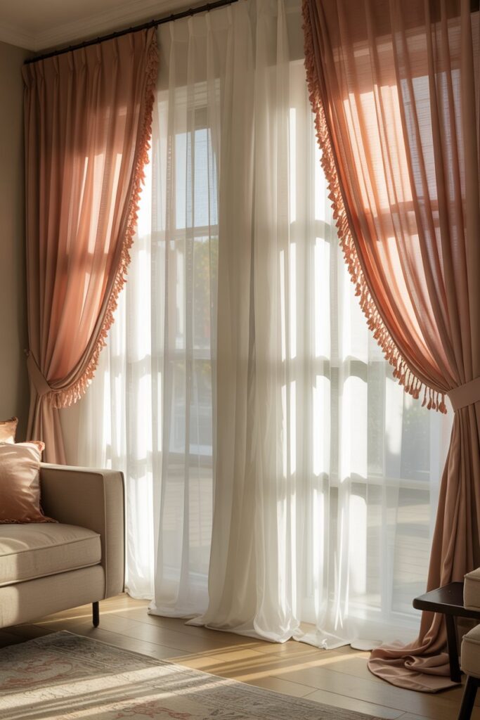 Use Festive Curtains