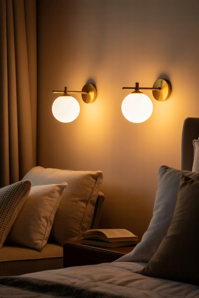 Wall Sconces for Intimacy