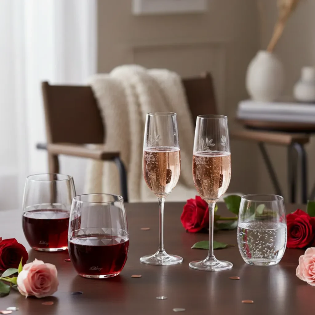 3. Elegant Glassware