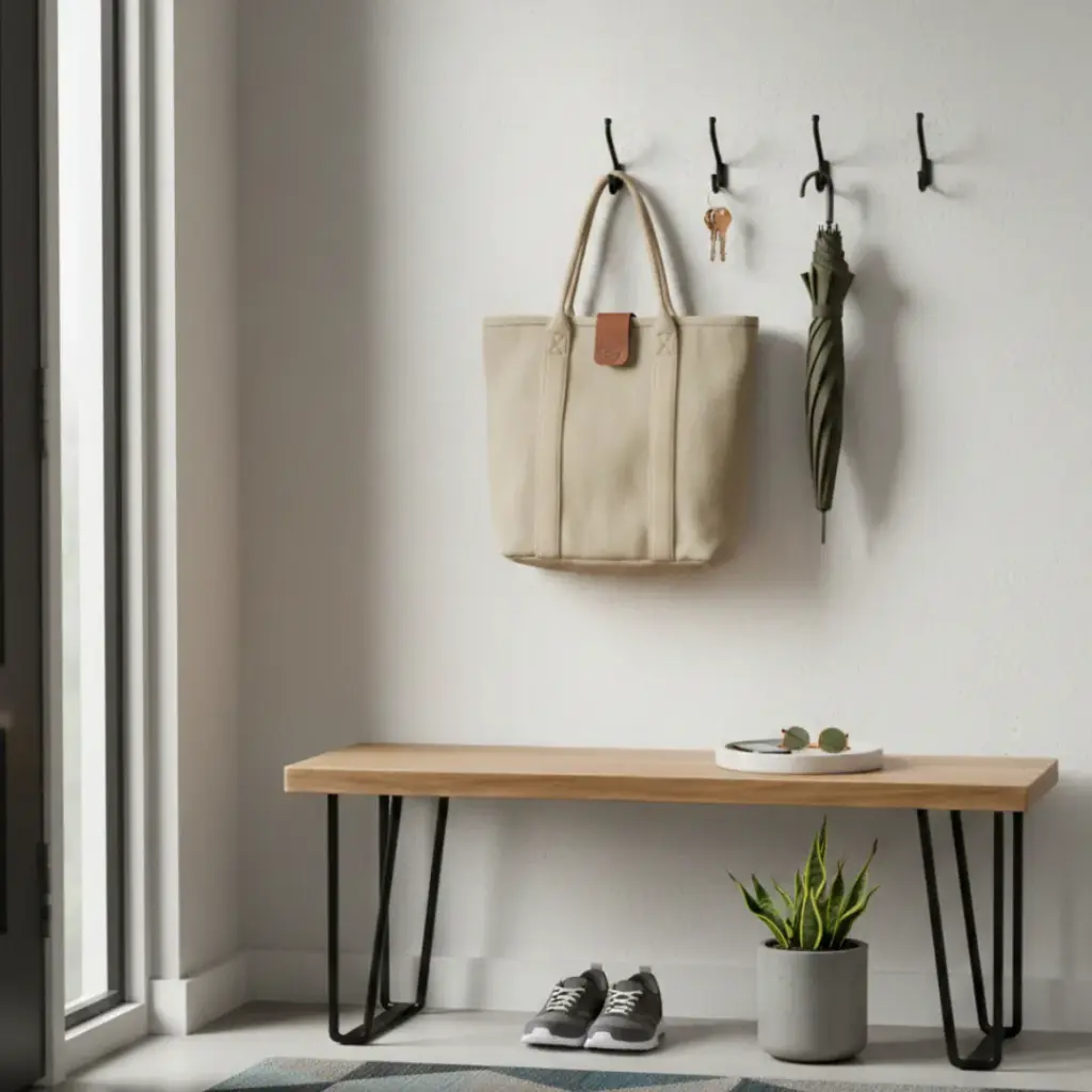 Create a "Launchpad" by the Door