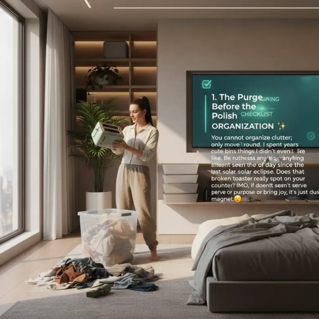 Purge Before the Polish