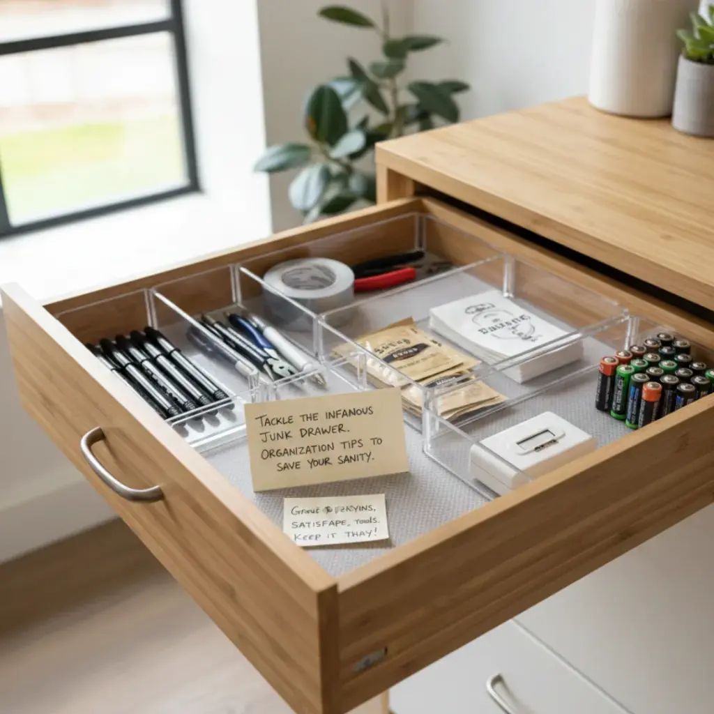 Tackle the Infamous Junk Drawer