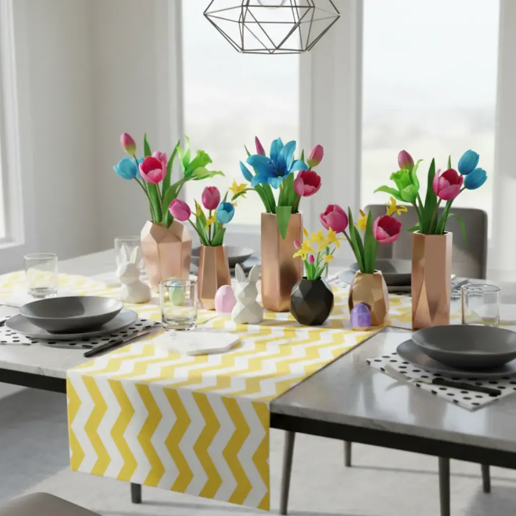 Bold Geometric Spring