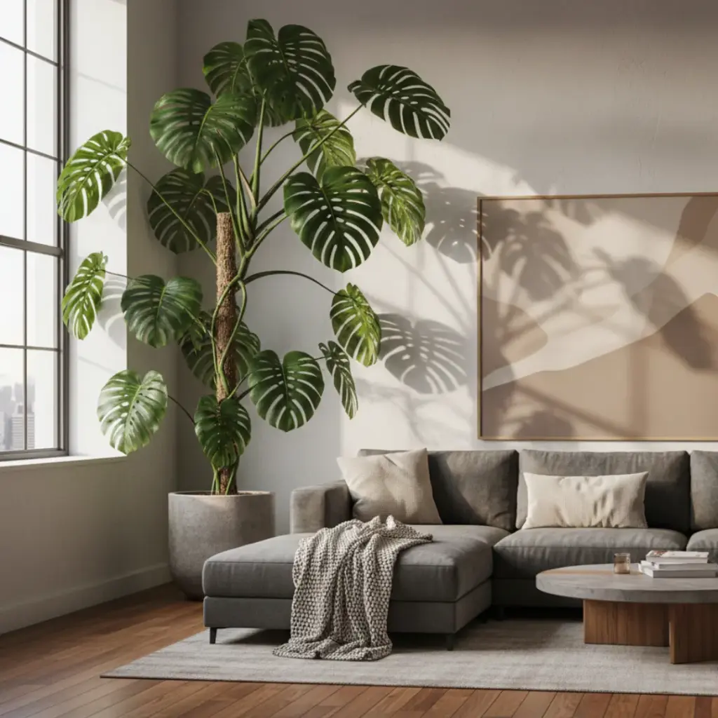 Bold Textures with Monstera