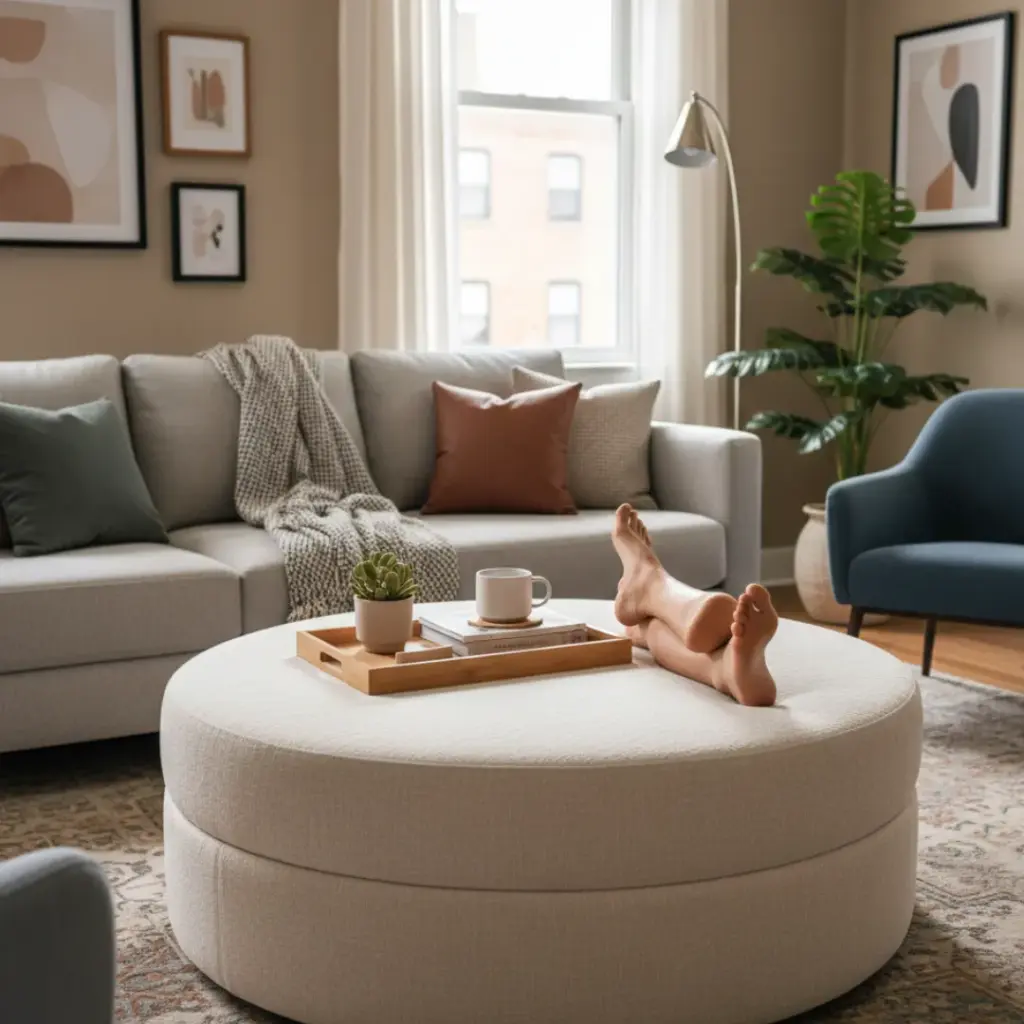 Coffee Table for an Ottoman