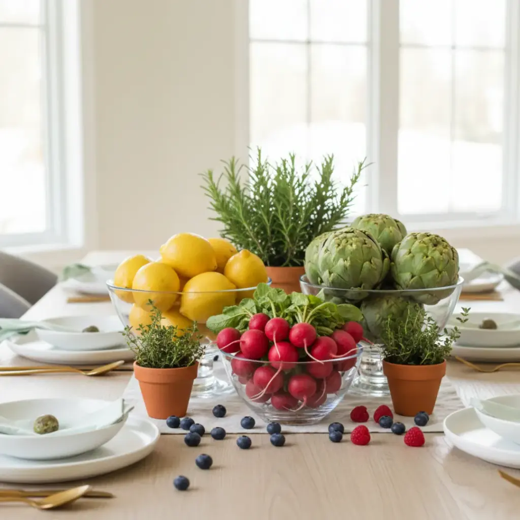 Edible Garden Centerpiece