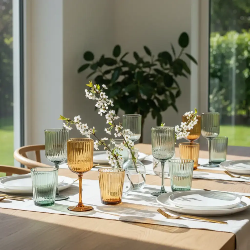 Elevated Garden Party Glassware