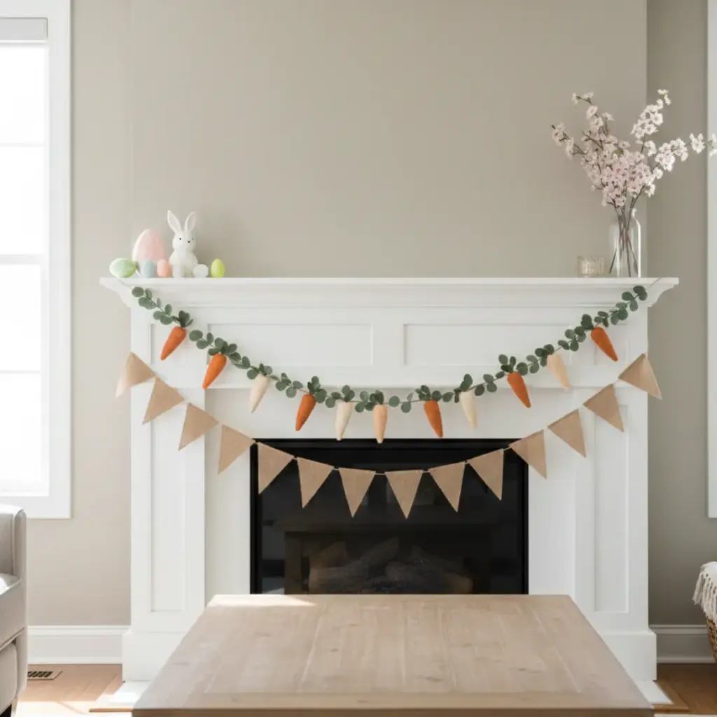 Festive Mantel Garland